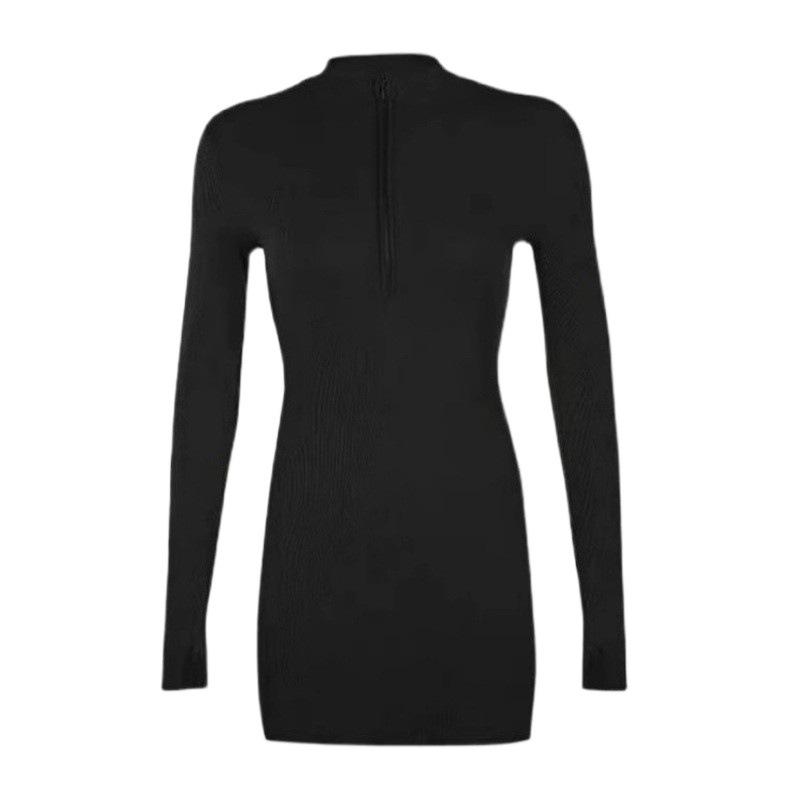 Dresses & Jumpsuits | Agnes Women’s Long Sleeve Bodycon Dress Clothing Dresses & Jumpsuits