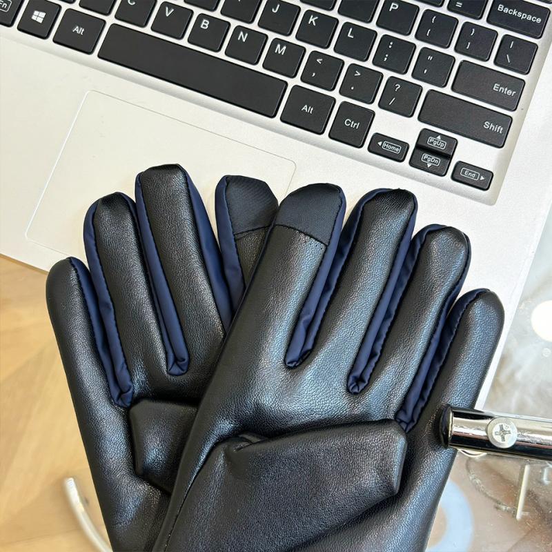 Gloves & Mittens | Emmy Women’s Leather And Neoprene Gloves Accessories Gloves & Mittens