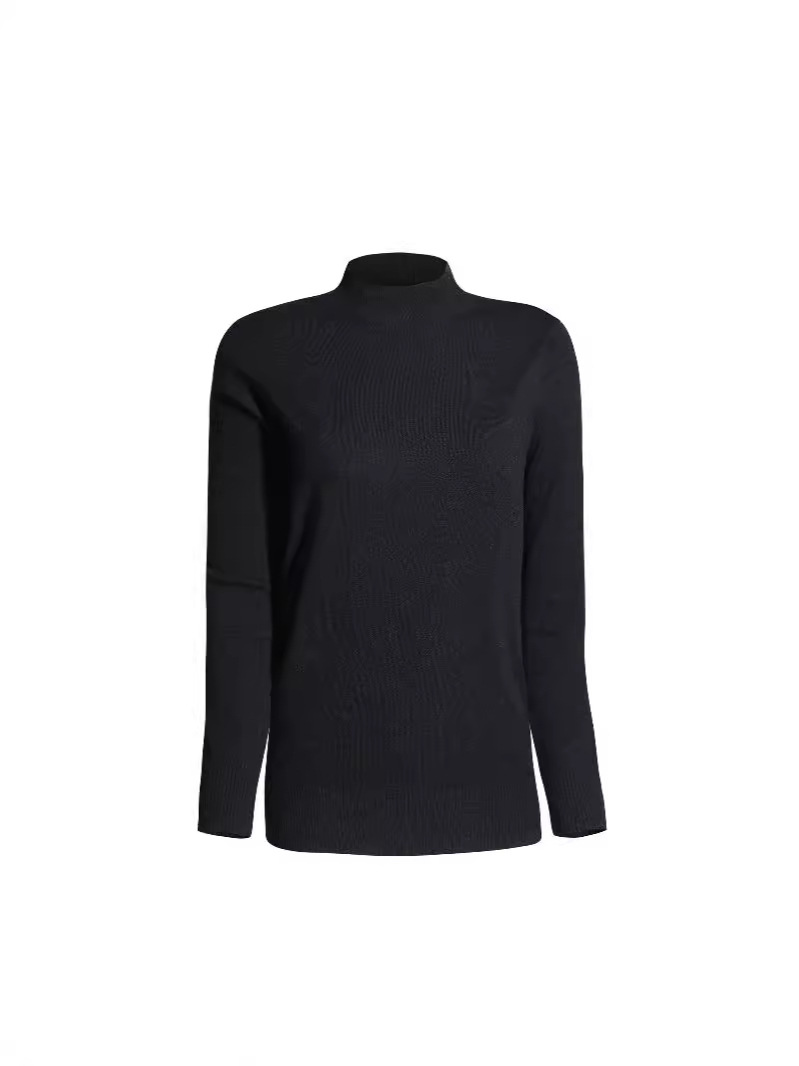 Hoodies & Tops | Liza Women’s Wool & Cashmere Turtleneck Clothing Hoodies & Tops