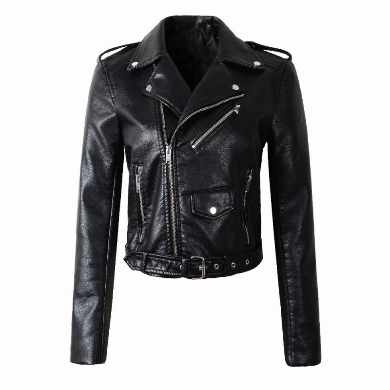 Leather Jackets | Arielle Women’s Relaxed Fit Biker Jacket Coats & Jackets Leather Jackets