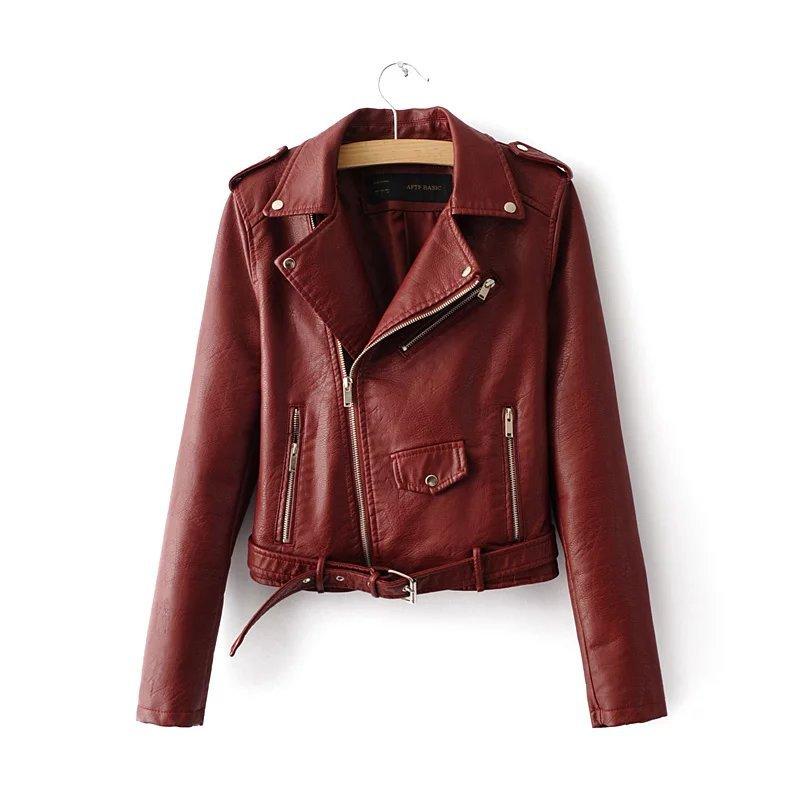 Leather Jackets | Arielle Women’s Relaxed Fit Biker Jacket Coats & Jackets Leather Jackets