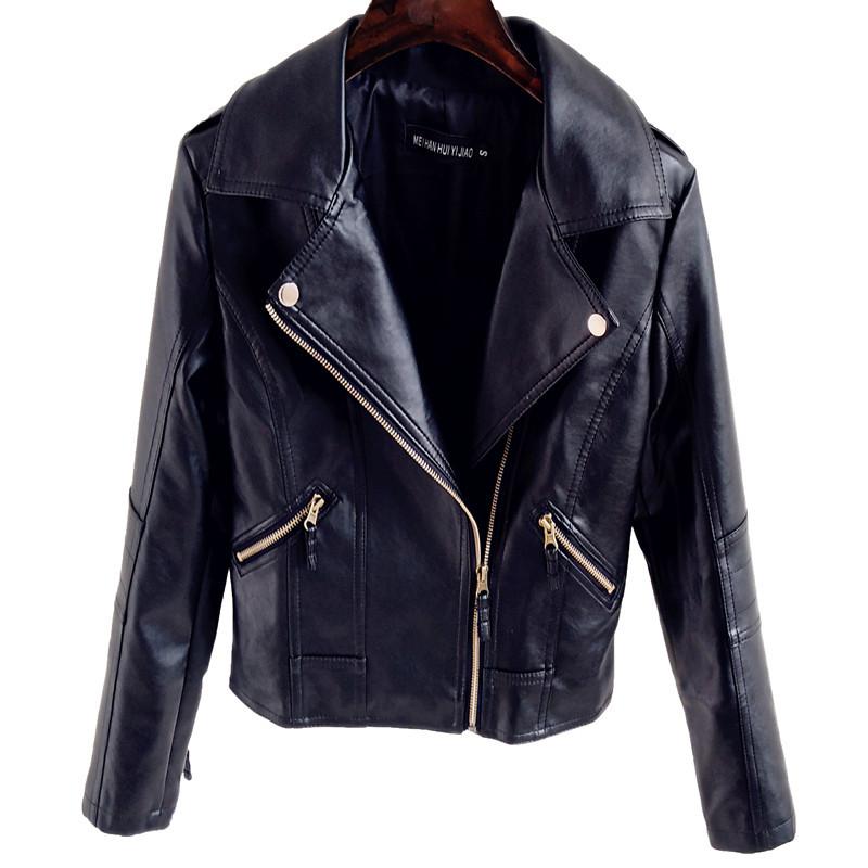 Leather Jackets | Winni Women’s Fitted Cropped Leather Jacket Coats & Jackets Leather Jackets