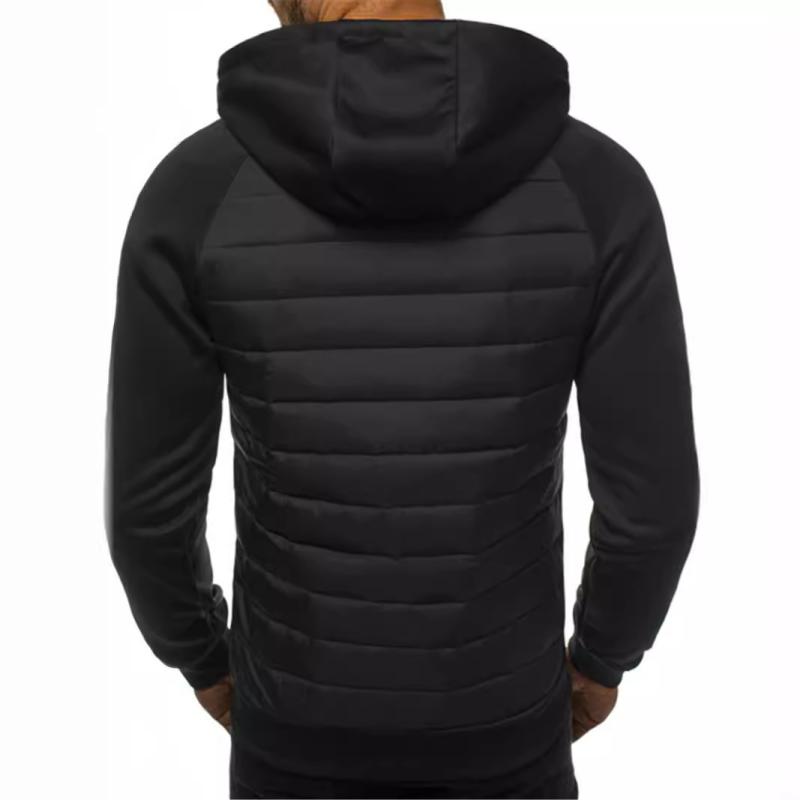 Lightweight Down & Hybrid Jackets | Dee Men’s Matte Neoprene & Light Down Jacket/N Coats & Jackets Lightweight Down & Hybrid Jackets