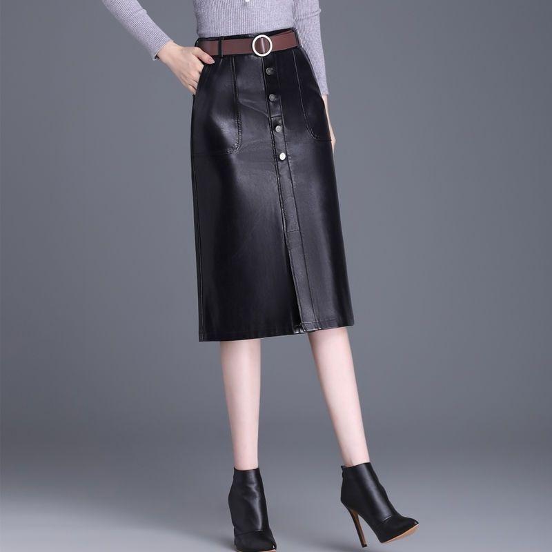 Shorts & Skirts | Colette Women’s Leather Midi Skirt Clothing Shorts & Skirts