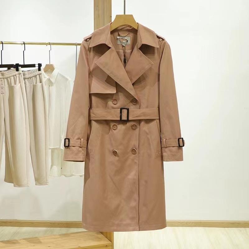 Wool & Trench Coats | Kinda Women’s Trench Coat With Leather Coats & Jackets Womens