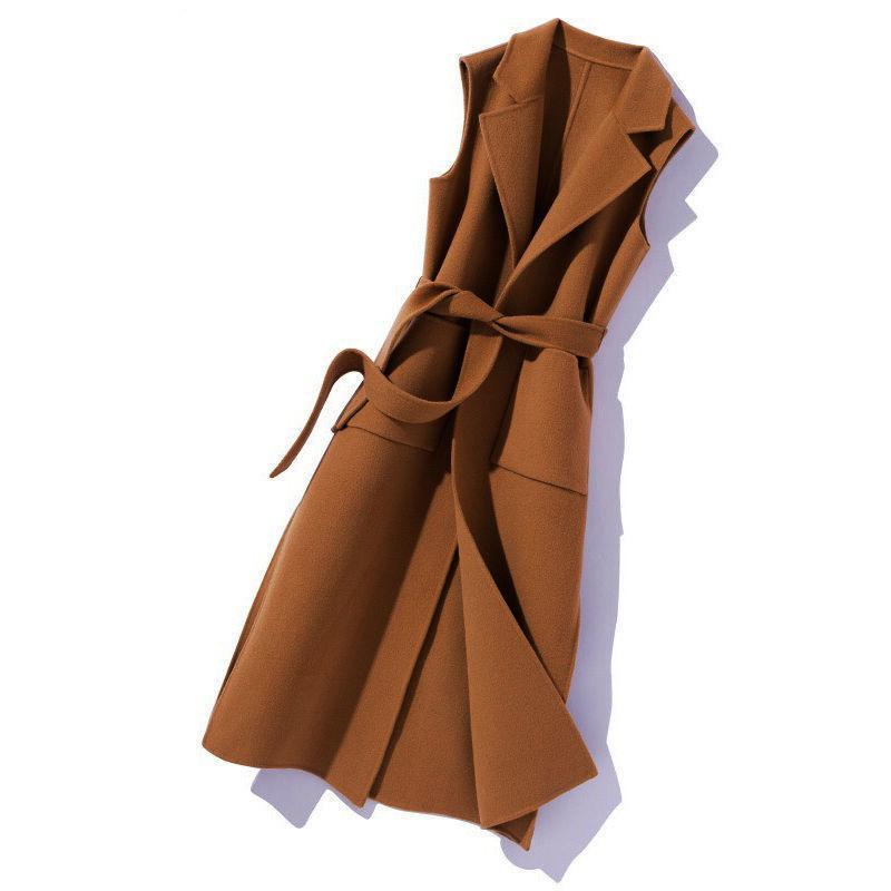 Wool & Trench Coats | Noura Women’s Long Wool Vest Coats & Jackets Womens