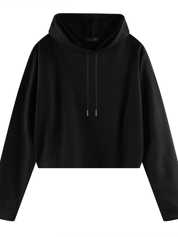 Hoodies & Tops | Nataly Women’s Cropped Hoodie Clothing Hoodies & Tops